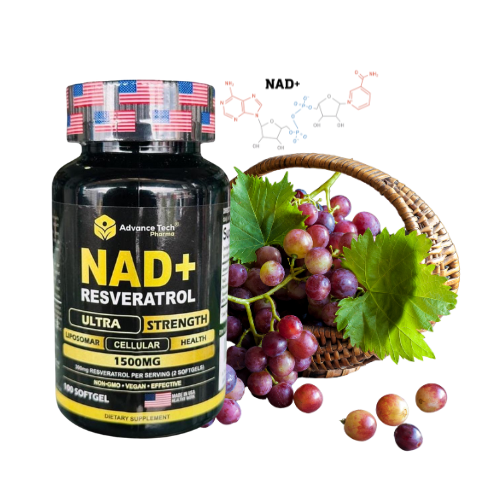 NAD +  RESVERATROL EN PERLAS